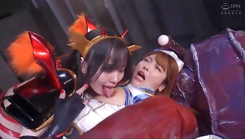 Smoking hot and cum on face