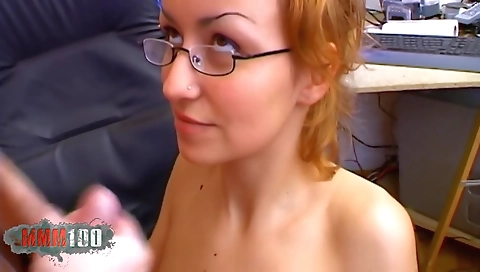 Hot jizs of sexy slut