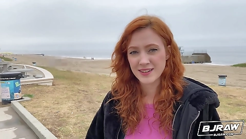 Hawt blonde fucked by a huge cock