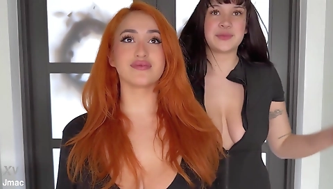 Slutty bitch gets fucked by a huge cock