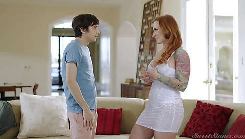 Sexy girl with a sexy body weapon