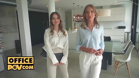 Sexy brunette hair with facial