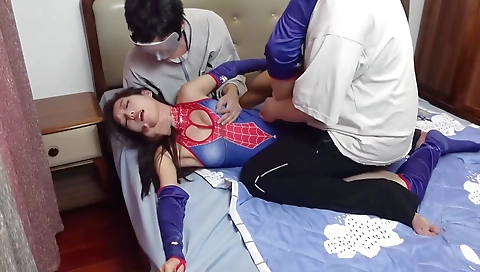 Milo backing teamwork and a hot asian model