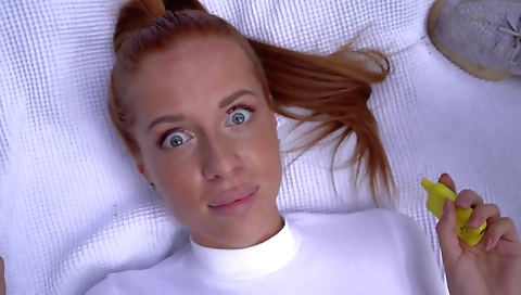 Hot blonde milf with huge tits fucked and ass